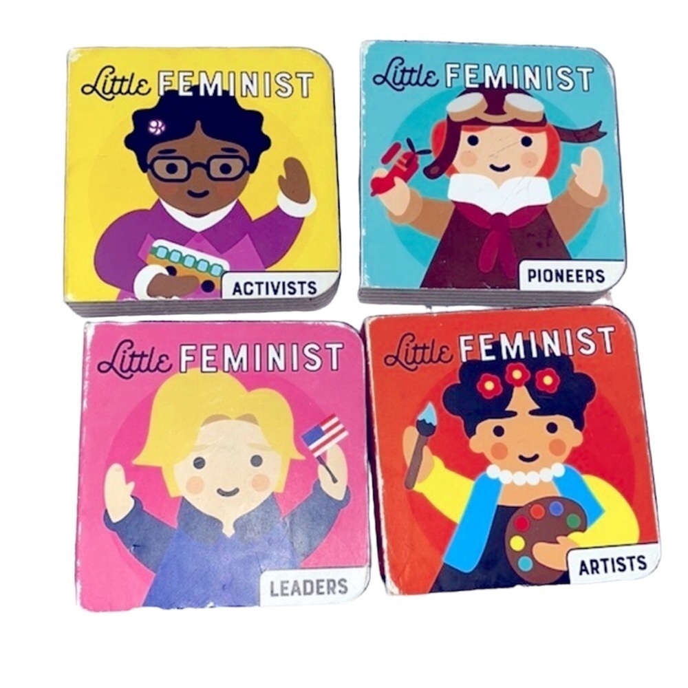 Little Feminist set of 4 books for girls
